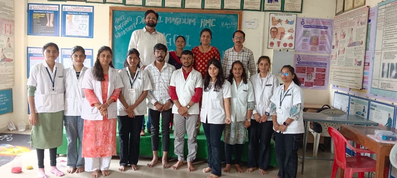 Read more about the article On the occasion of Anti tagging day and week we celebrated this week by various activities dated on 12 August to 18 August 2025 by the norms of UGC, NCH and MUHS