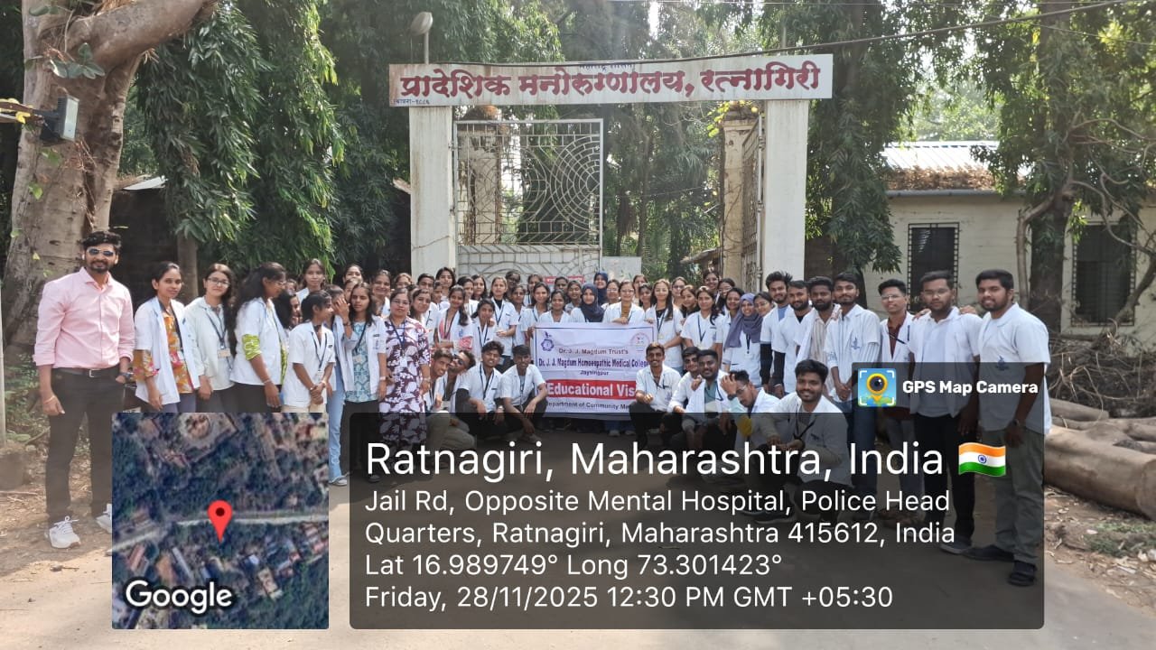 Educational Visit To Regional Mental Hospital, Ratnagiri. Batch Summer 2026