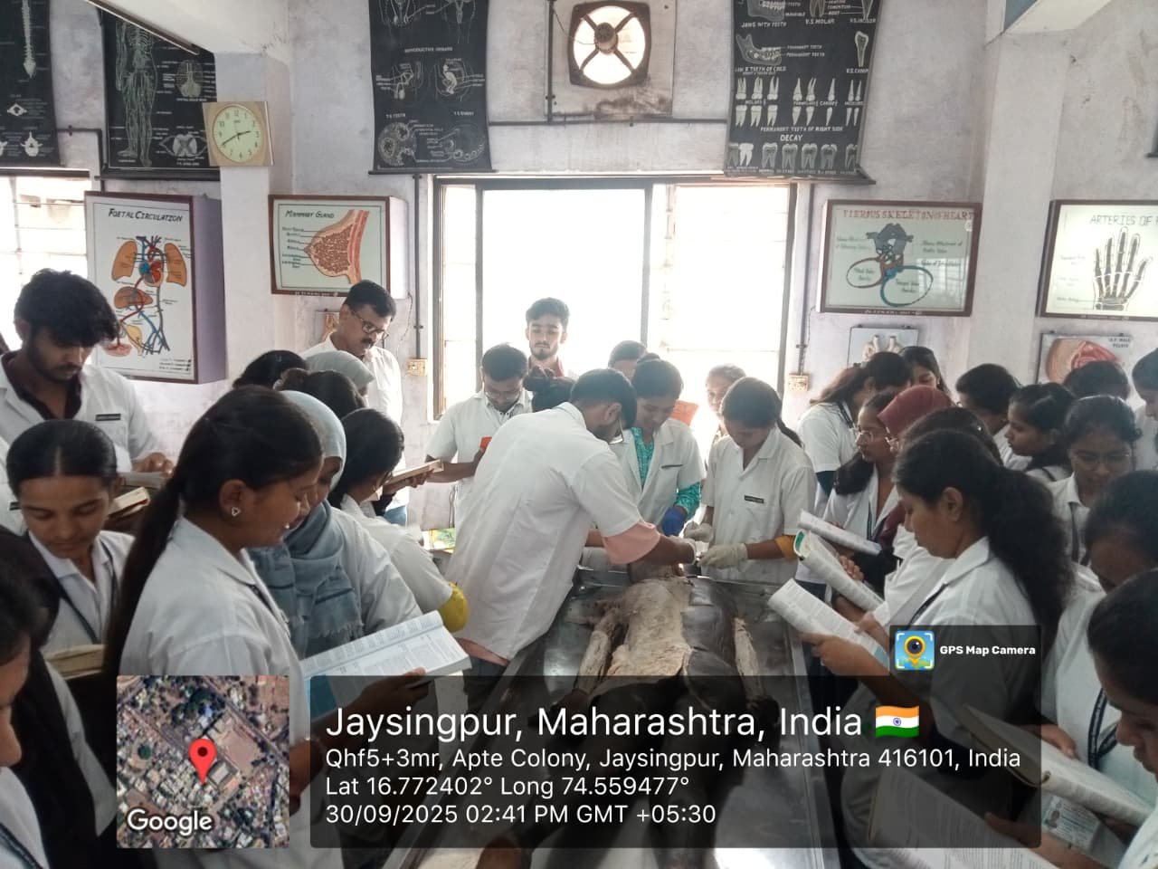 You are currently viewing Anatomy Department dissection of Head neck Brain under guidance of Dr. Madake.Students involved in learning with great enthusiasm.