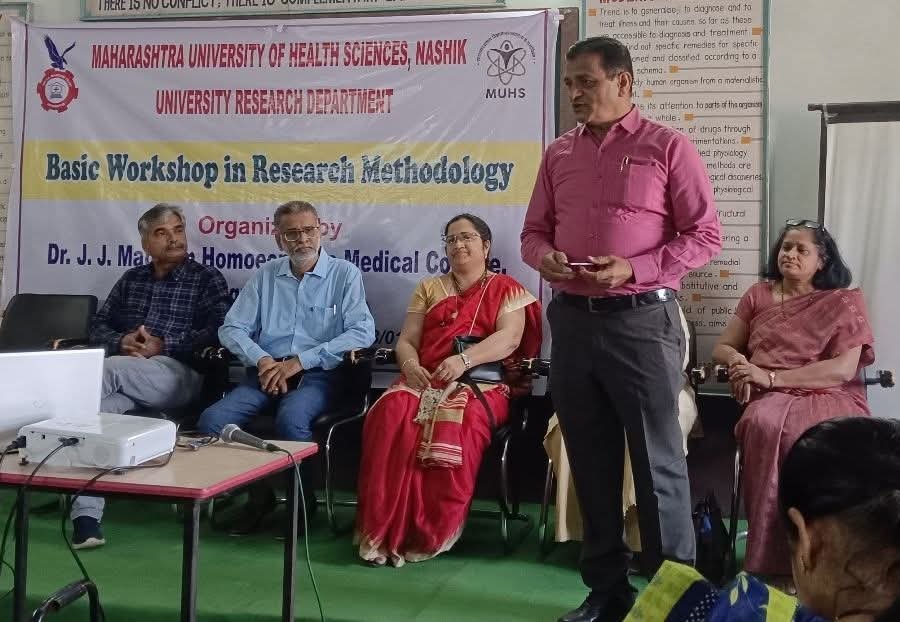 Read more about the article MUHS Approved Basic Workshop in Research Methodology is conducted successfully from 16th January to 18th January 2025