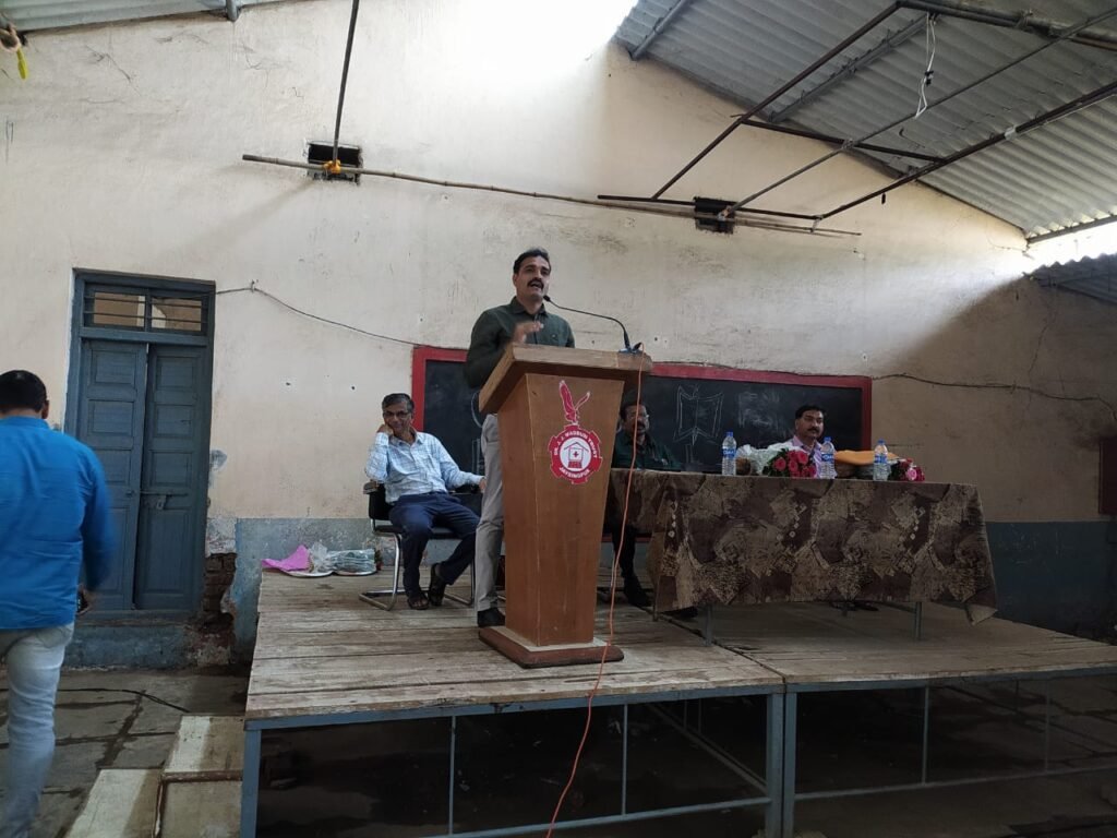 Conducted Anti-corruption Awareness Programme at Dr. J.J. Magdum Homoeopathic Medical College by DYSP of Kolhapur.