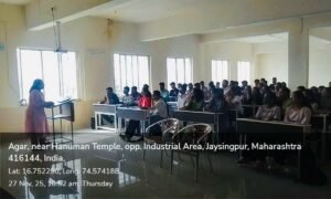 Read more about the article UG Foundation Day Programme was conducted by Dr. Aarti S. Kognole at Dr.J.J.Magdum Ayurved Medical College, Jaysingpur.