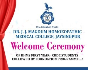 Read more about the article Welcome Ceremony of First Year BHMS Students 2025-26