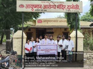 Read more about the article Breast Feeding Week- Awareness Program in Adopted Village – Danoli By Community Medicine Department.