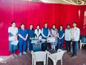 Read more about the article Ichalkaranji Peripheral Camp at Rotary Club Hall with Great visit by Hon’ble Dr. Dnyaneshwar Mulay Sir – Member of National Human Rights Commission and Secretary of Consular, Passport, Visa and Overseas Indian Affairs, Former Consul General of New York. Sir interacted with our Interns and MD Students of Dr. J.J.Magdum Homoeopathic Medical College, Jaysingpur